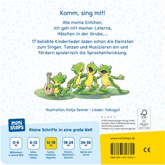 $MINISTEPS: SING MIT MIR! MEINE ALLERERSTEN KINDERLIEDER