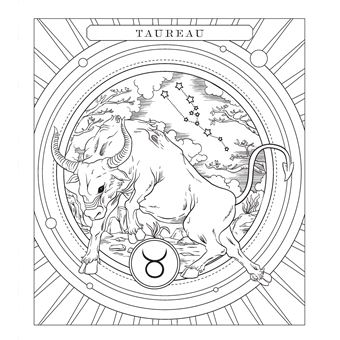 Astrologie - Livre de coloriage
