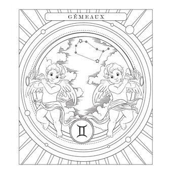 Astrologie Livre de Coloriage Adulte pour Lion: Livre de coloriage