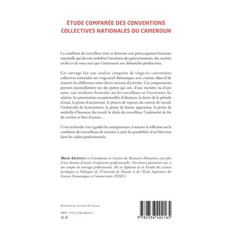 Etude comparée des conventions collectives nationales au Cameroun