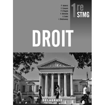 Droit 1ère STMG Livre du professeur - broché - Idelovici - Achat Livre ...