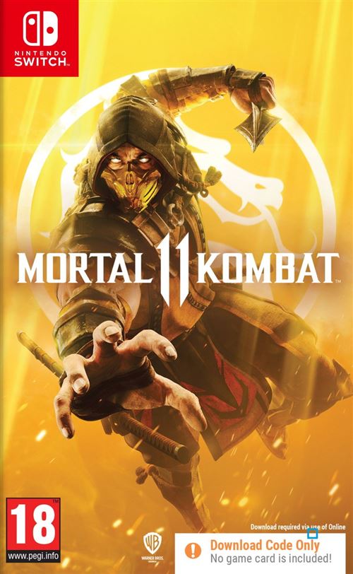 Warner Bros.Entertainment France Code In A Box Mortal Kombat 11 Nintendo Switch