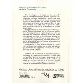 Le dictionnaire professionnel maritime