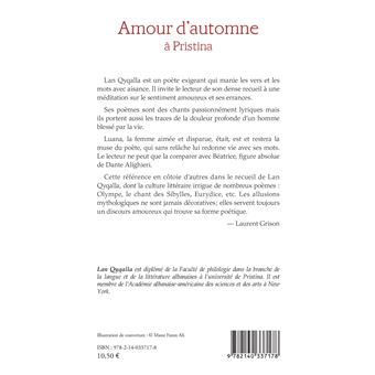 Amour d'automne à Pristina