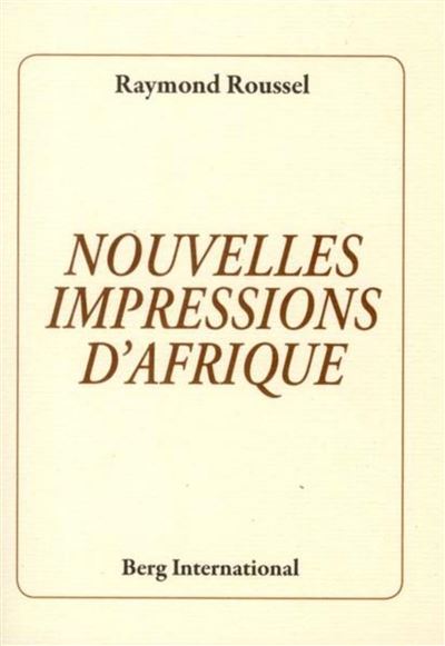 Nouvelles impressions d'Afrique