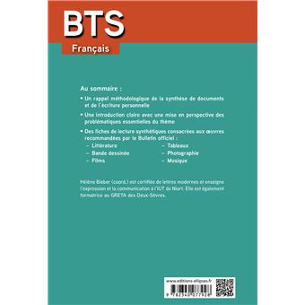 BTS Français. Culture générale et expression. Paris, ville capitale ?