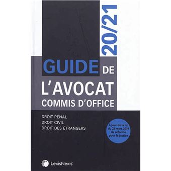 Guide de l'avocat commis d'office 20/21