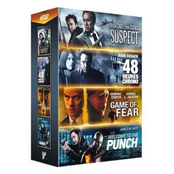 Coffret Stars de l'action 4 films DVD