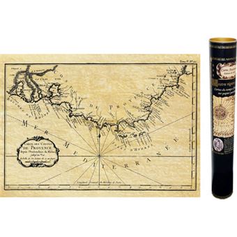 Provence Carte Marine en 1764