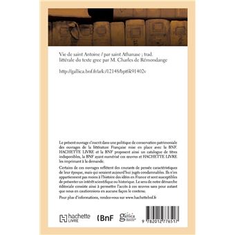 Vie de saint Antoine (Éd.1874)