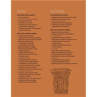 Secrets de nos églises et cathédrales