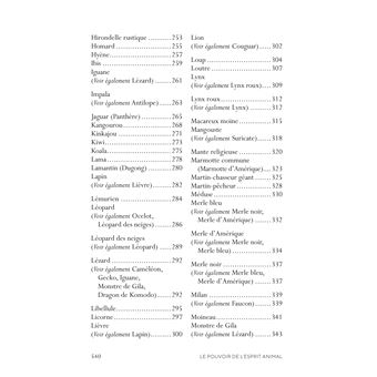 Le pouvoir de l'esprit animal - Vers un chemin de guérison grâce à l'enseignement des animaux-guides