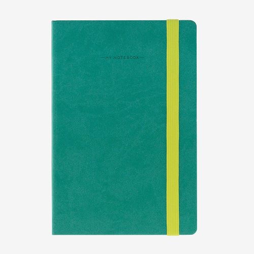 LEGAMI - NOTEBOOK MEDIUM LINED - VERT MINT