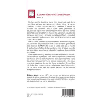 L'oeuvre-fleur de Marcel Proust