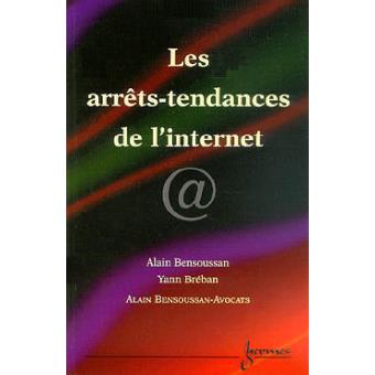 Les arrêt-tendances de l'Internet