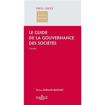 Le guide de la gouvernance des sociétés 2021/22