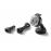 Support de fixation TomTom pour voiture + Chargeur allume-cigare Noir_0