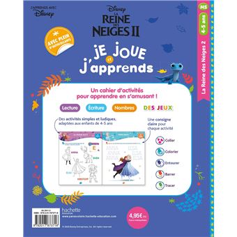 Livre : Je joue et j'apprends 5 ans