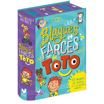 Blagues et farces de Toto - coffret avec accessoires