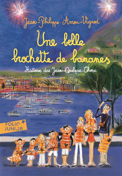 Une belle brochette de bananes