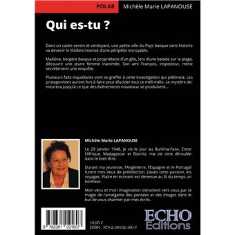Qui es-tu ?