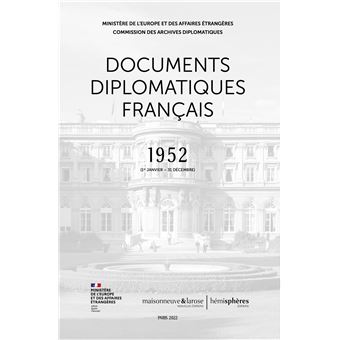 Documents diplomatiques français