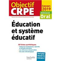 CRPE en fiches : Éducation et système éducatif 2019