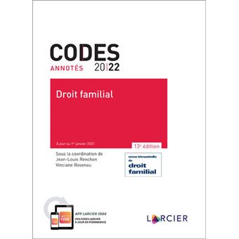 Code annoté 2022 - Droit familial