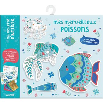 Ma pochette d'artiste - mes merveilleux poissons