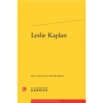 Leslie Kaplan broché Gilles Collectif Achat Livre fnac