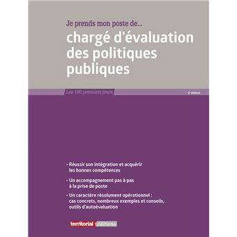 Je prends mon poste de Chargé d'évaluation des politiques publiques