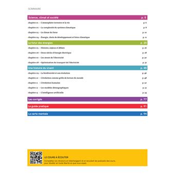 Réviser son bac avec le Monde 2022, Enseignement scientifique, Terminale