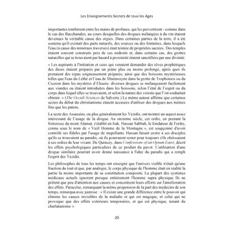 Les enseignements secrets de tous les âges