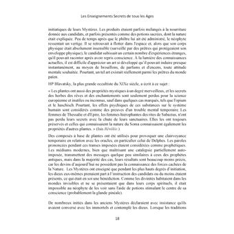 Les enseignements secrets de tous les âges