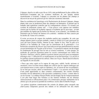 Les enseignements secrets de tous les âges