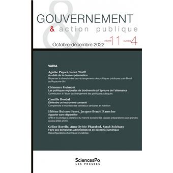 Gouvernement et action publique T11-4