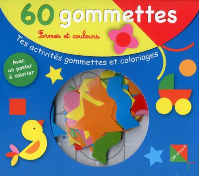 Formes et couleurs - 60 gommettes
