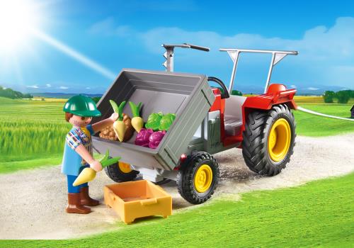 Playmobil - Animaux de la ferme & la famille fermier