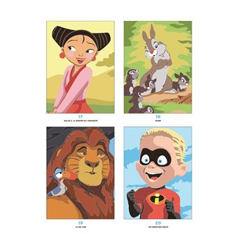  Coloriages mystères Disney - Trompe l'oeil: Coloriez