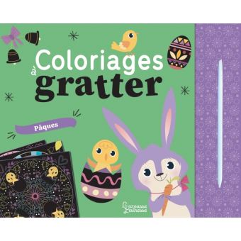 Coloriages à gratter : Pâques
