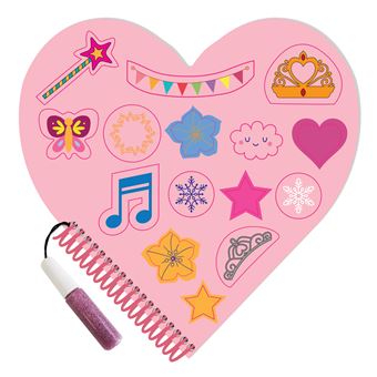 Mon carnet c ur à colorier Petites filles du monde