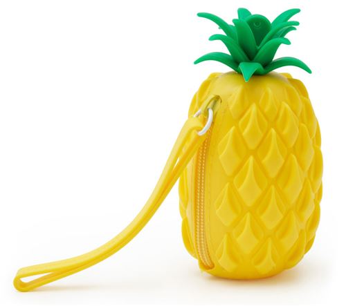 SILICONE COIN PURSE - PINEAPPLE