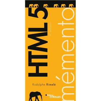 Mémento HTML 5 - 1