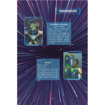 Petits crimes à résoudre - Le sinistre sabotage du vaisseau Explora. Tel un détective, menez l'enquê