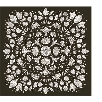 Mes mandalas à peindre géants : cercles magiques