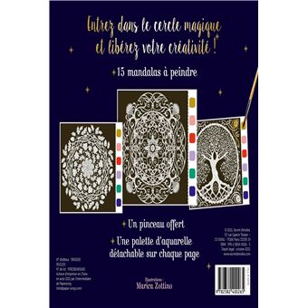 Mes mandalas à peindre géants : cercles magiques