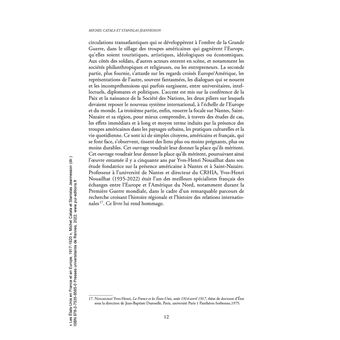 Les États-Unis en France et en Europe, 1917-1920