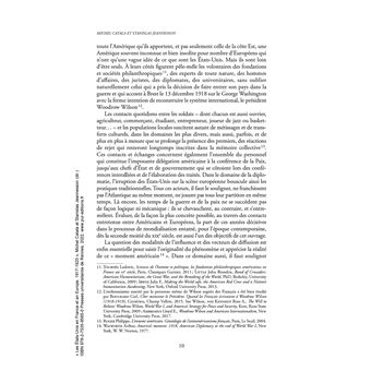 Les États-Unis en France et en Europe, 1917-1920