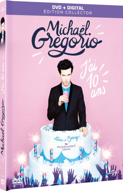 Michaël Gregorio J'ai dix ans Edition Collector DVD