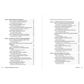 100 fiches de géopolitique Pour les Nuls Concours